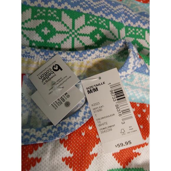 PJ Place Medium Winter Theme 2 Piece Lightweight Pajama Set #G65 - Picture 8 of 8